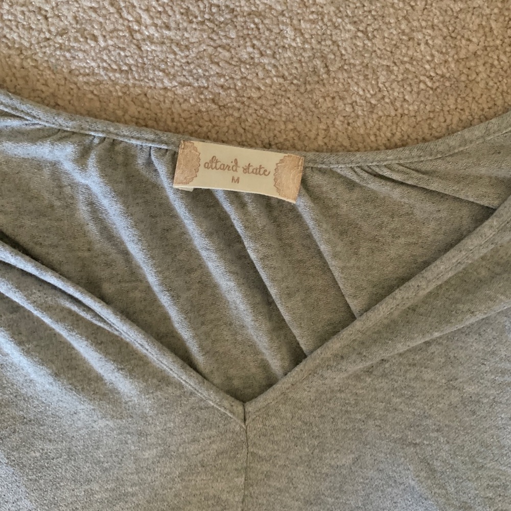 flare long sleeve top